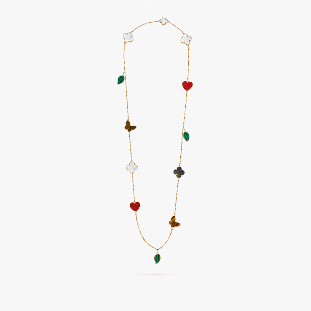 Van Cleef & Arpels Lucky Alhambra long necklace