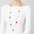 Van Cleef & Arpels Lucky Alhambra long necklace