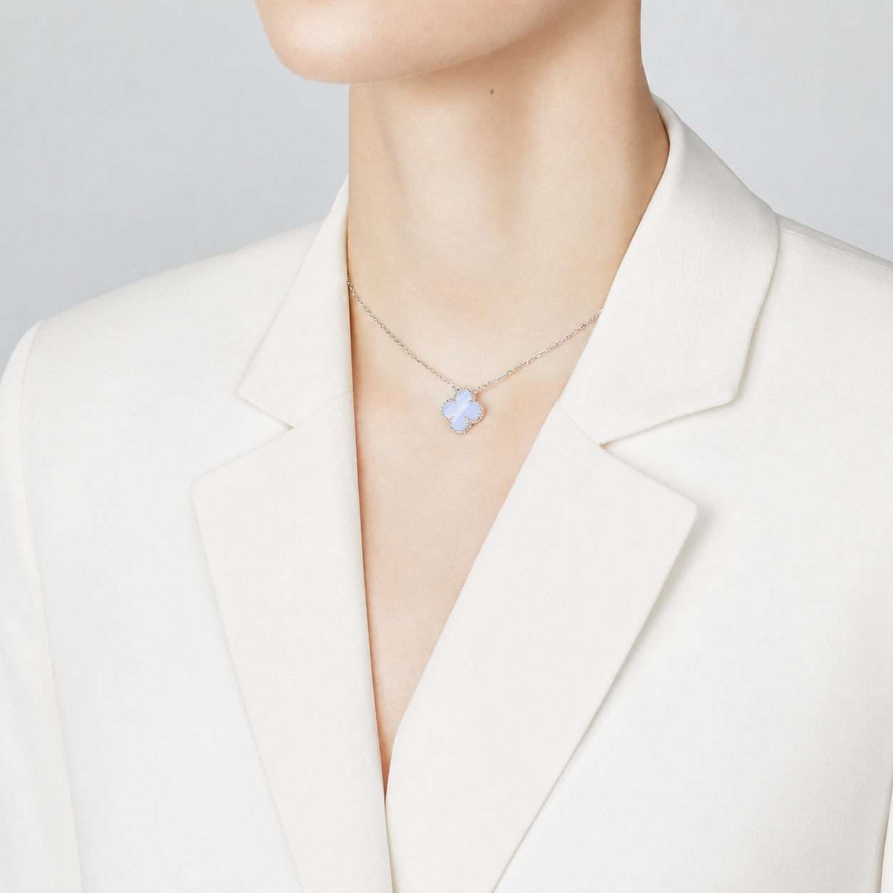 Van Cleef & Arpels Alhambra Four-Leaf Clover Necklace