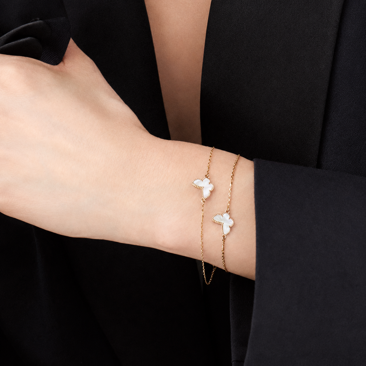 Van Cleef & Arpels Sweet Alhambra butterfly bracelet
