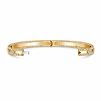 Van Cleef & Arpels Perlée Sweet Clovers diamond bracelet