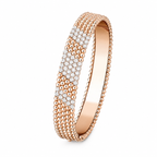 Van Cleef & Arpels Perlée five-row diamond bracelet