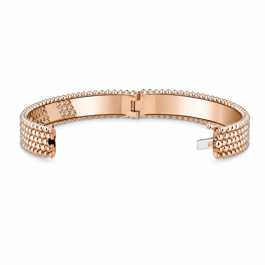 Van Cleef & Arpels Perlée five-row diamond bracelet