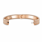 Van Cleef & Arpels Perlée five-row diamond bracelet