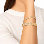 Van Cleef & Arpels Perlée five-row diamond bracelet