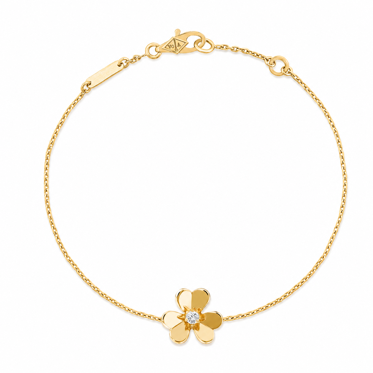 Van Cleef & Arpels Frivole mini flower bracelet