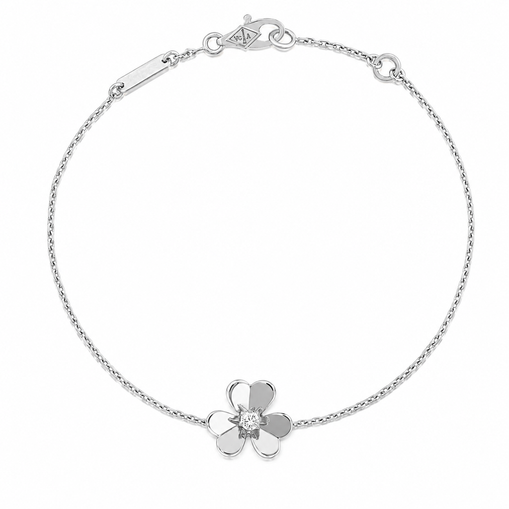 Van Cleef & Arpels Frivole mini flower bracelet