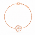 Van Cleef & Arpels Lucky Spring Mother-of-Pearl Plum Blossom Bracelet