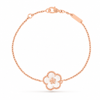 Van Cleef & Arpels Lucky Spring Mother-of-Pearl Plum Blossom Bracelet