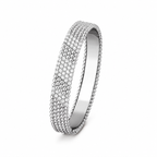 Van Cleef & Arpels Perlée Diamonds collection five-row diamond bracelet