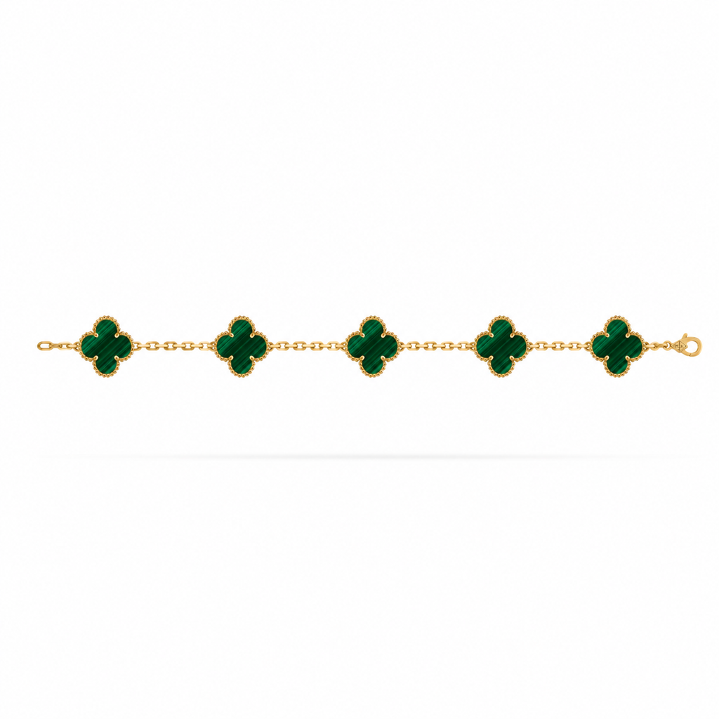 Van Cleef & Arpels Vintage Alhambra five-motif bracelet