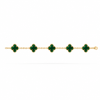 Van Cleef & Arpels Vintage Alhambra five-motif bracelet