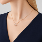 Van Cleef & Arpels Frivole collection clover necklace