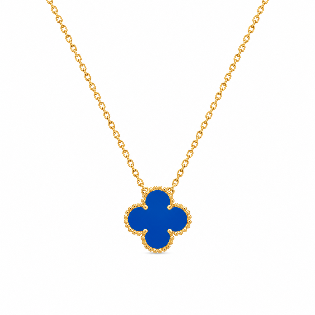 Van Cleef & Arpels Alhambra lucky four-leaf clover necklace