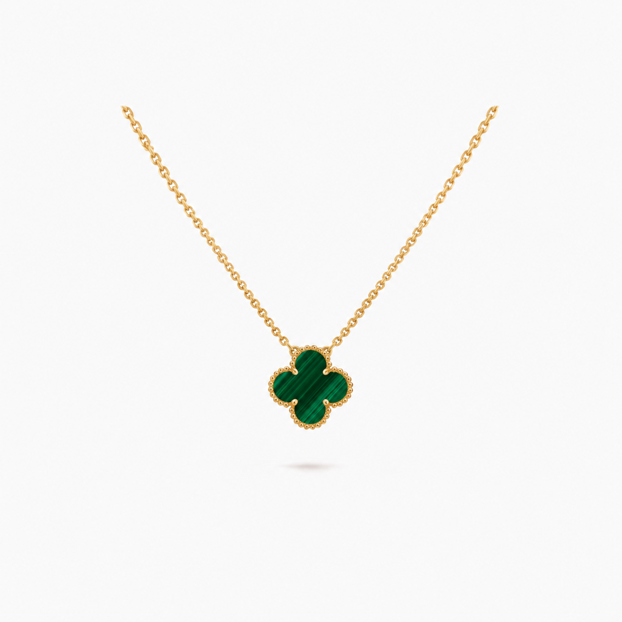 Van Cleef & Arpels Alhambra lucky four-leaf clover necklace