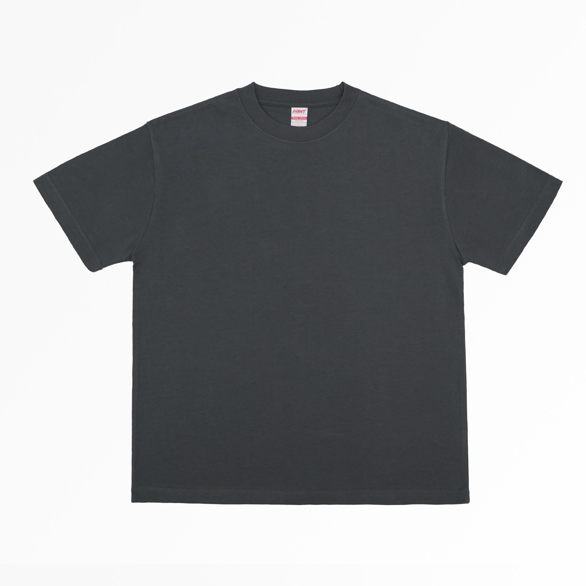 American 600G Heavyweight Right Shoulder Short-Sleeved T-Shirt Men'S Summer Small Neckline Men'S And Women'S Japanese Pure Cotton Short-Sleeved Can Be Diy Made