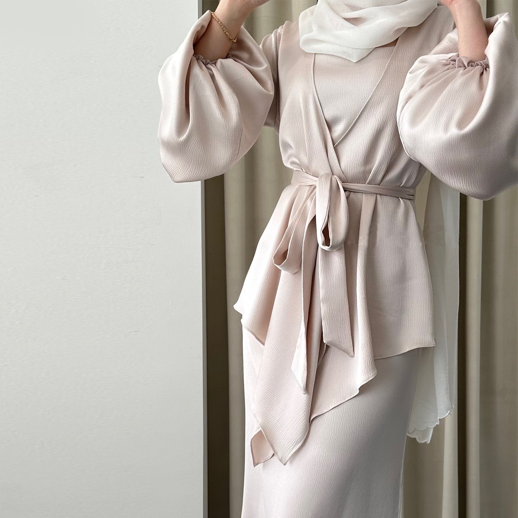 2024Loriya Amazon Ebay Aliexpress Turkish Elegant Solid Color Two-Piece Suit Lr815