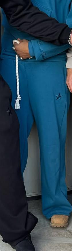 American Retro Casual West Coast Sweatpants High Street Kpop Hip Hop Rap Casual Pants Loose Straight Pants Y2K