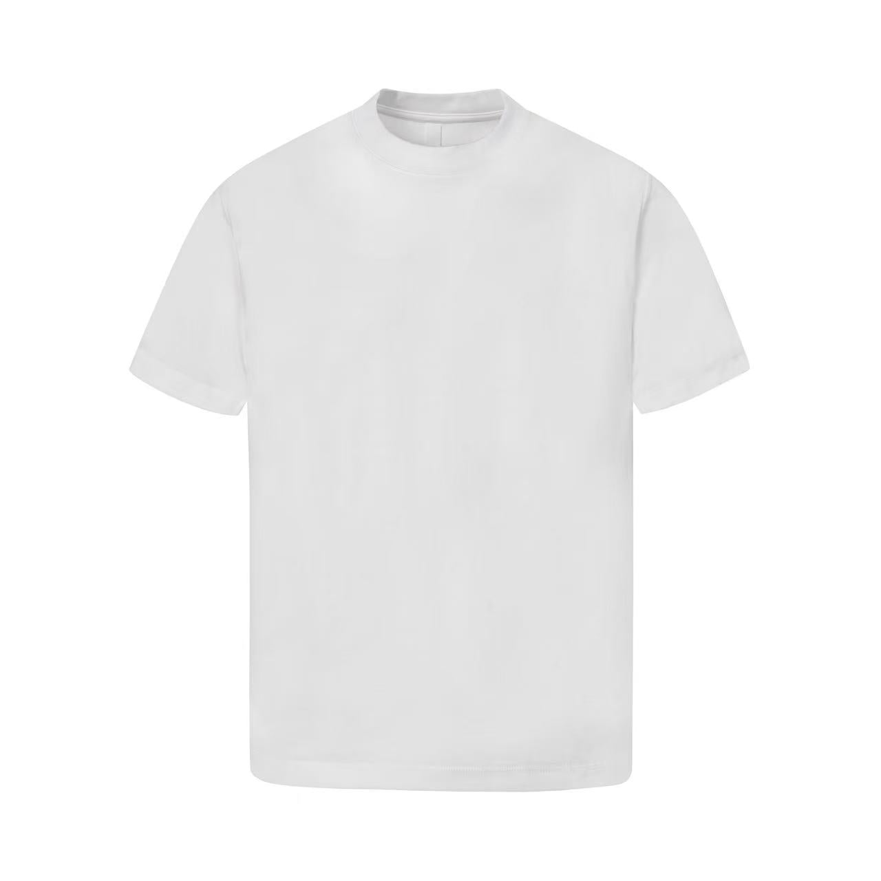 260G Solona Dropped Shoulder Short-Sleeved T-Shirt Men'S Summer American Loose Cool Quick-Drying Small Collar Half-Sleeved Bottoming Shirt