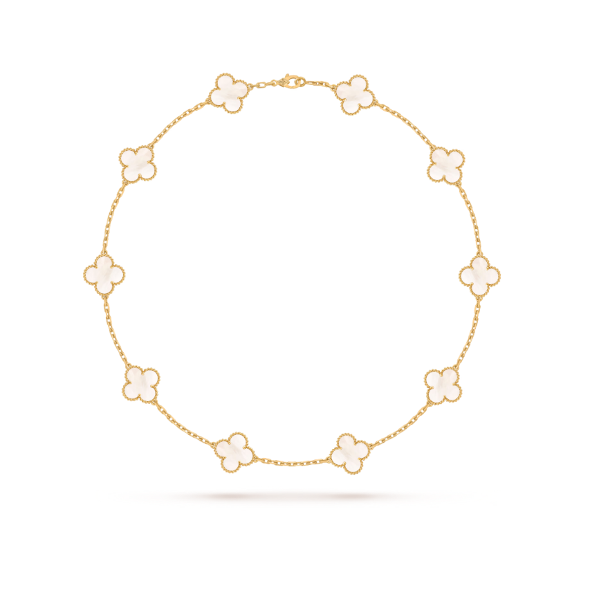 Van Cleef & Arpels Alhambra long necklace, 10 motifs
