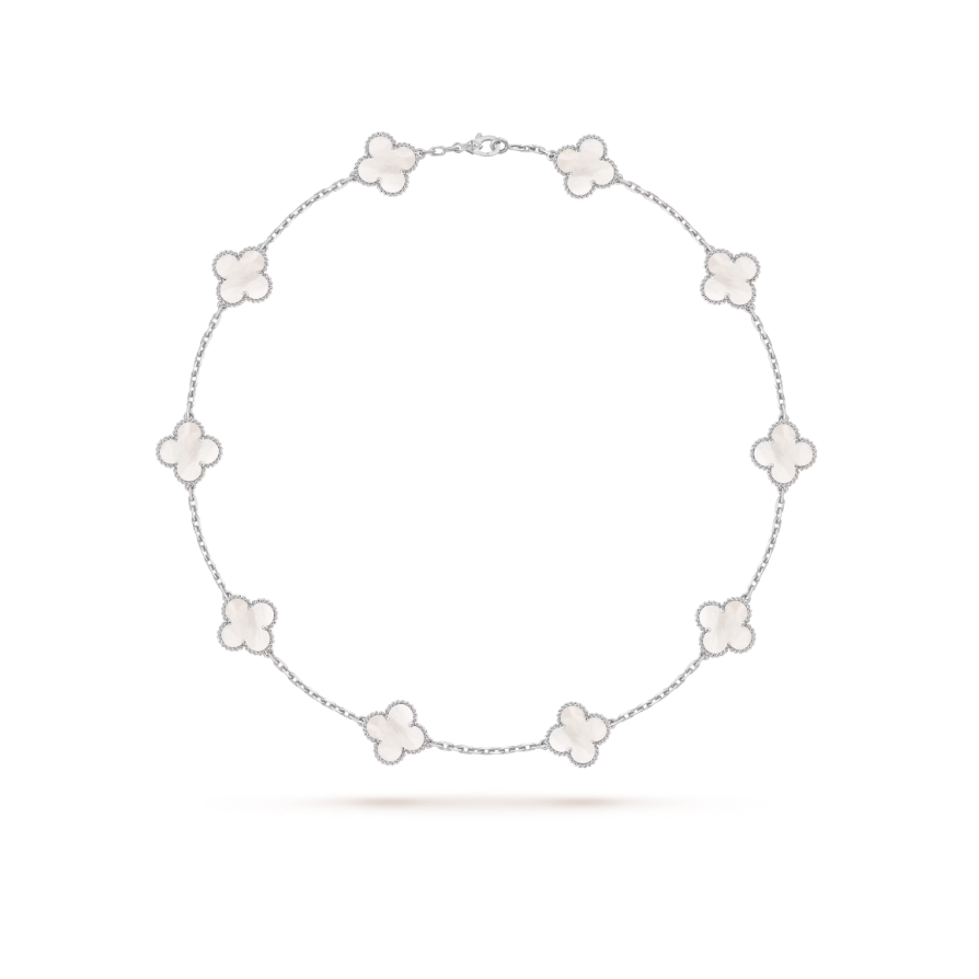 Van Cleef & Arpels Alhambra long necklace, 10 motifs